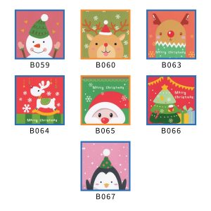 Canvas Lukis Mini Anak DIY Painting Coloring Anak 20 cm x 20 cm framel