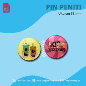 Pin Custom Bulat 58mm